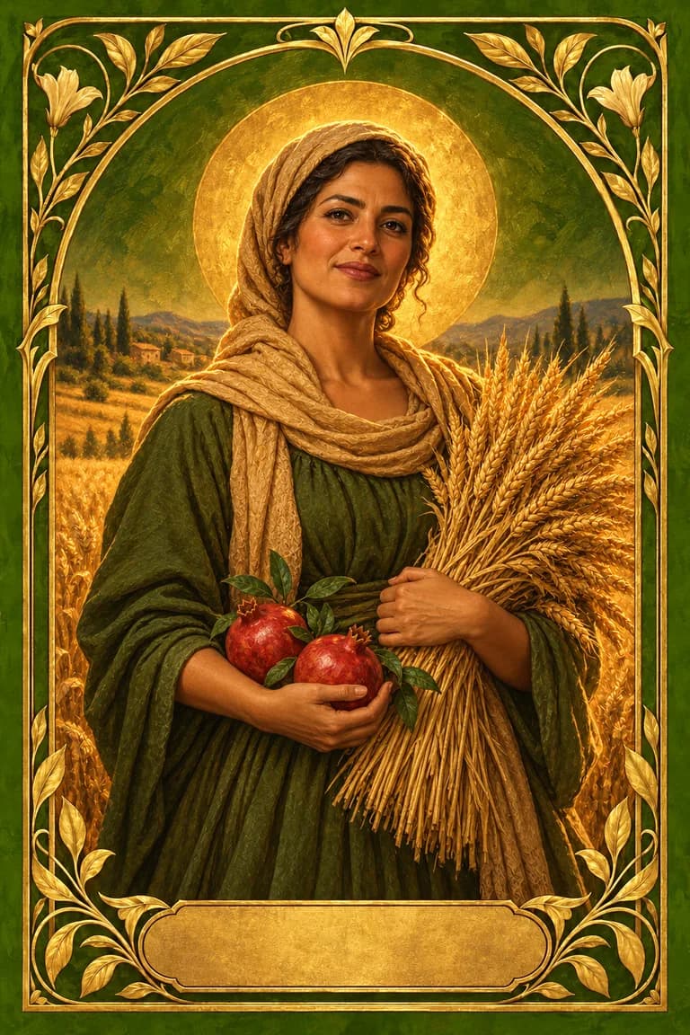 Tarot portrait of The Nurturer