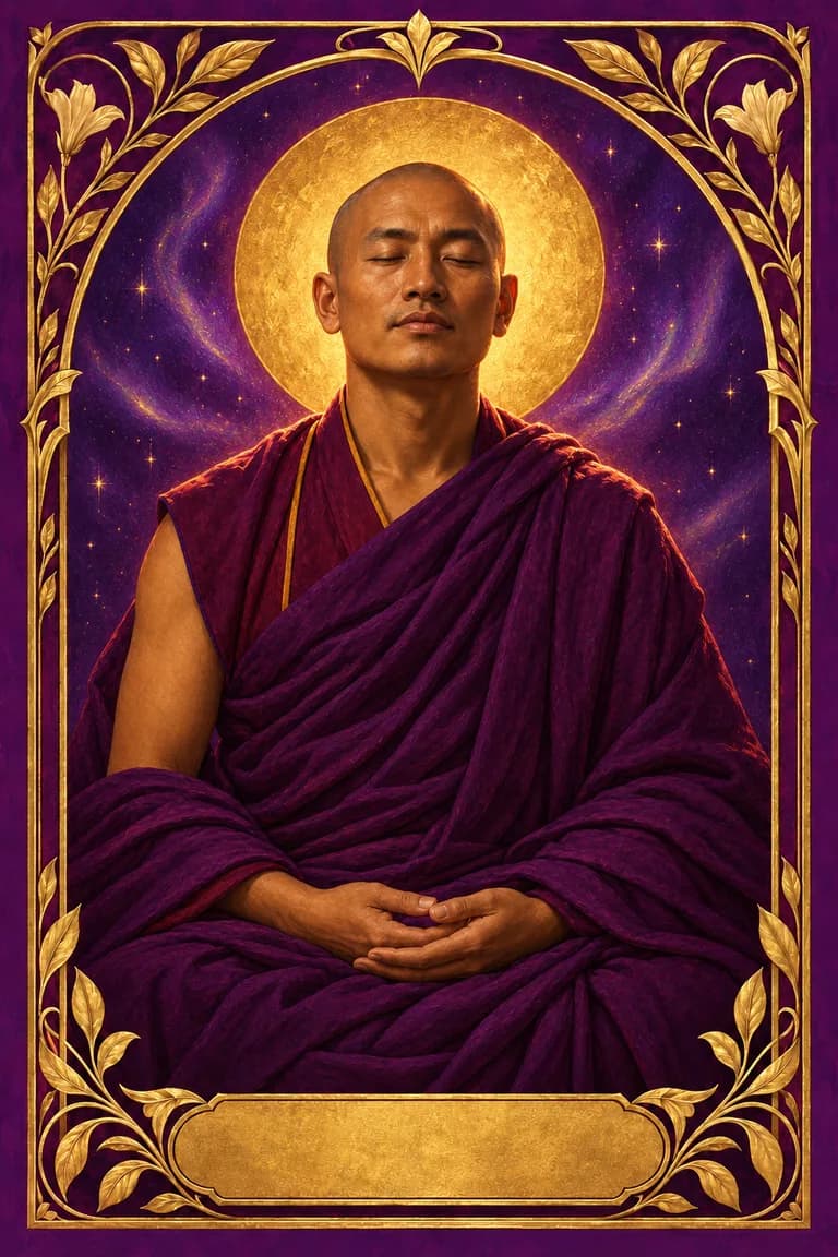 Tarot portrait of The Mystic